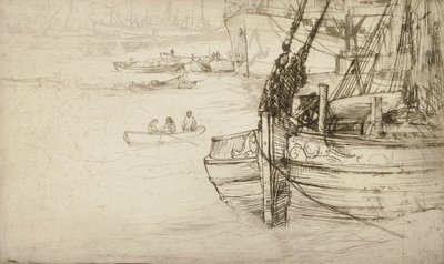 The Little Pool, London by Donald Shaw MacLaughlan
