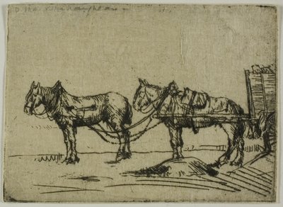 Two Horses by Donald Shaw MacLaughlan