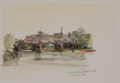 Along the Po by Donatella Merlo