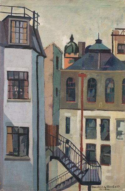 Courtyard in London by Donatella Merlo