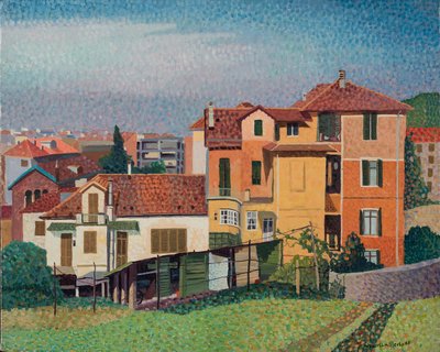Houses in the hills by Donatella Merlo