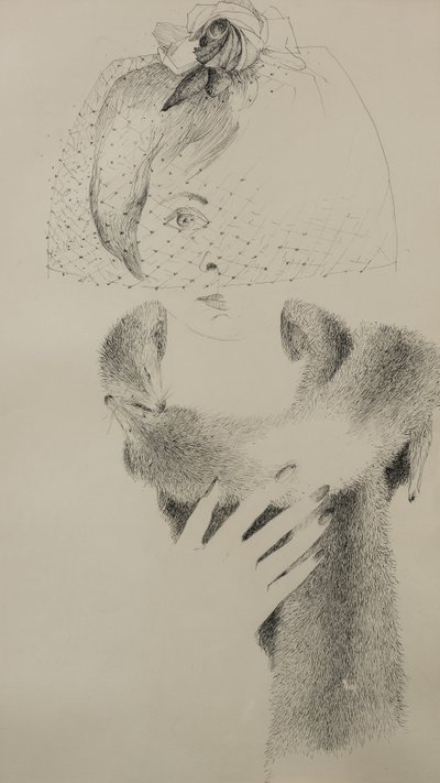Self-Portrait by Donatella Merlo