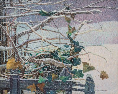 Snow Falls, c.1987 by Donatella Merlo