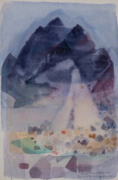 The Fall of the Glacier by Donatella Merlo