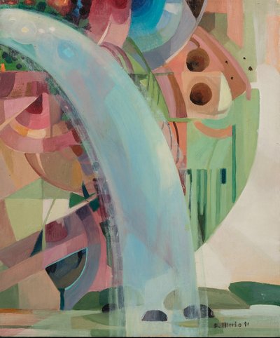Waterfall by Donatella Merlo