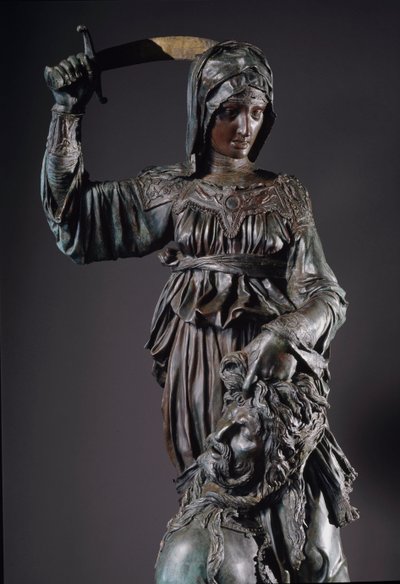 Judith and Holofernes. Bronze Sculpture by Donatello