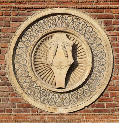Sculpted Patera on the Bramante Apse by Donato Bramante