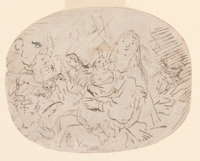 Adoration of the Angels by Donato Creti