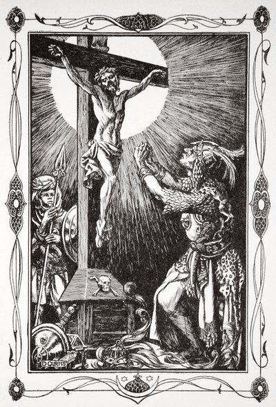 The Conversion of Sir Palamides by Dora Curtis