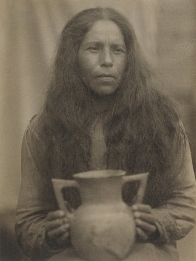 Cherokee Woman by Doris Ulmann