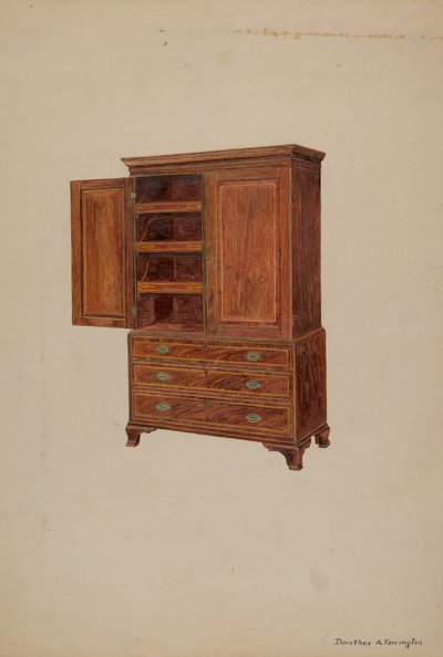 Linen Press by Dorothea A. Farrington