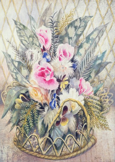 Godetias by Dorothy M. Larcher