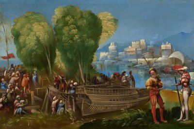 Aeneas and Achates on the Libyan Coast by Dosso Dossi