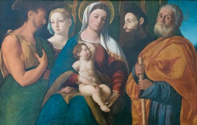 Holy Conversation by Dosso Dossi