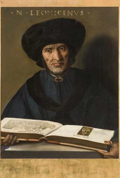 Niccolò Leoniceno, 1521 by Dosso Dossi