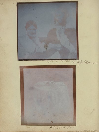 Isabella and Margaret Thomson by Dr. John Adamson