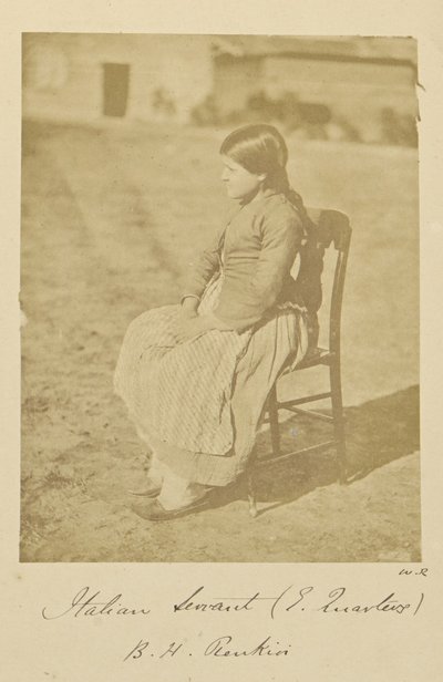 Italian Servant (English Quarters), B.H. Renkioi by Dr. William Robertson