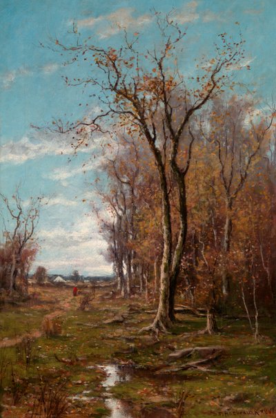 Autumn Landscape by Du Bois Fenelon Hasbrouck