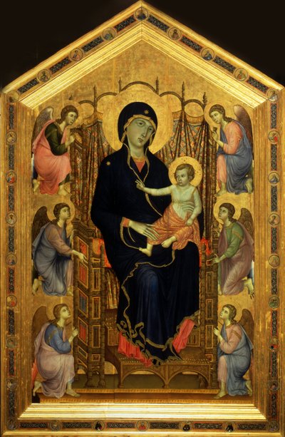 The Rucellai Madonna by Duccio di Buoninsegna