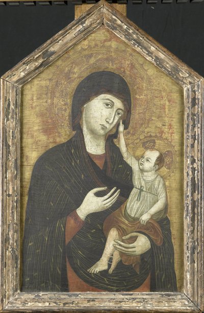 Mary with Child by Duccio di Buoninsigna (copy after)