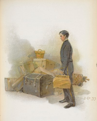 A Railway Porter by Dudley Hardy