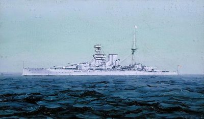 HMS Queen Elizabeth by Duff Tollemache