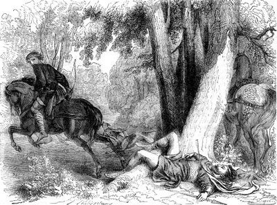 The death of William Rufus by Dupre