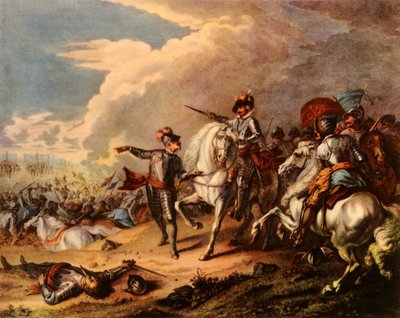 The Battle of Naseby, 1645 by Dupuis