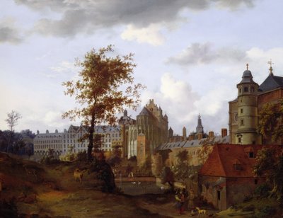 Coudenberg Palace, Brussels by Dutch School
