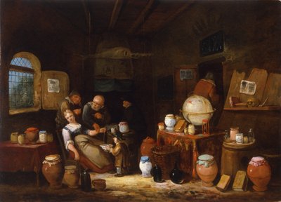 Dutch Apothecary by Dutch School