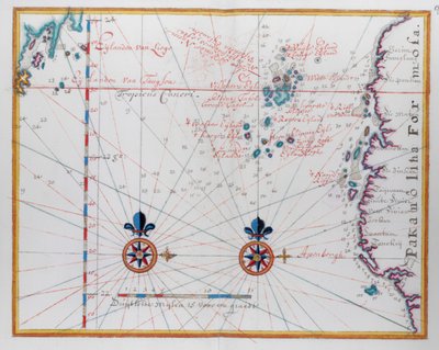 Map of Formosa (Taiwan) by Dutch School