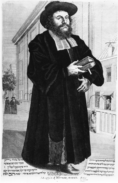Nathan ben Jehiel by Dutch School