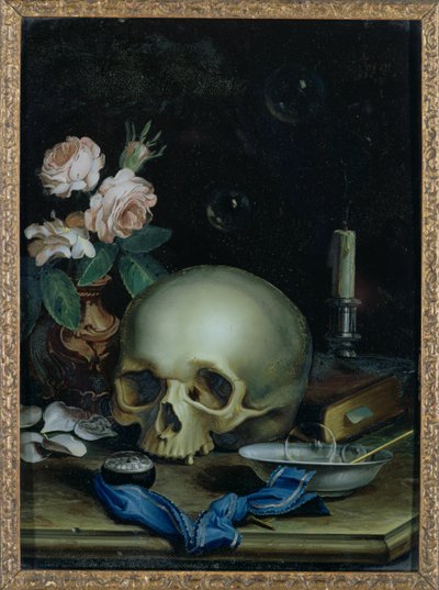 Omnia Vanitas by Dutch School