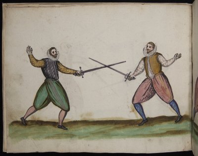 Fencing Art by Dutch School