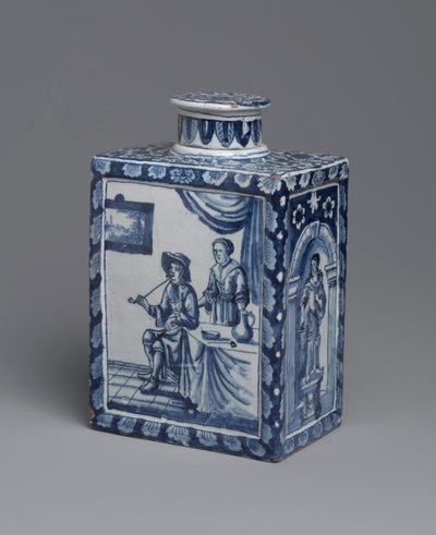 Tea Caddy, c.1698 by Dutch School