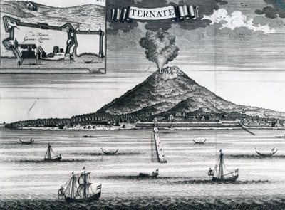 Ternate Island by Dutch School