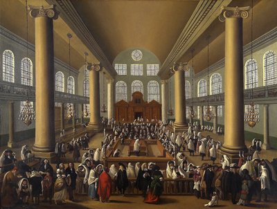 The Portuguese Synagogue, Amsterdam by Dutch School Dutch School