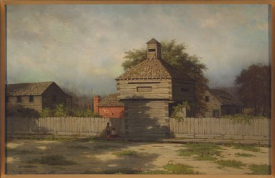 The second Fort Dearborn, 1888 by Dwight Benton