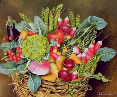 Summer Vegetables, 1995 by E.B. Watts
