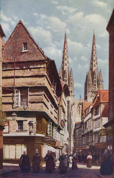 Brittany, c1920 by E. A. Crook