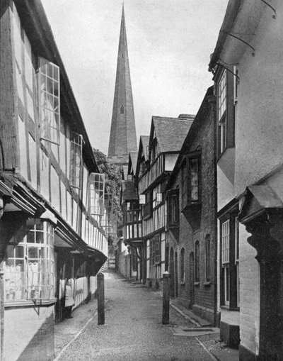 Church Lane, Ledbury, Herefordshire by E. Bastard