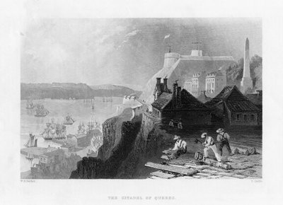 The Citadel of Quebec, Canada by E. Challis