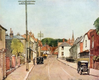An Essex Village: Ongar High Street, 1943 by E. Eason