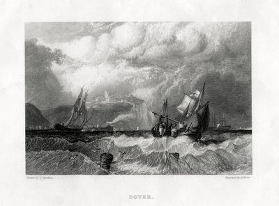 Dover, Kent, 1860 by E. Finden