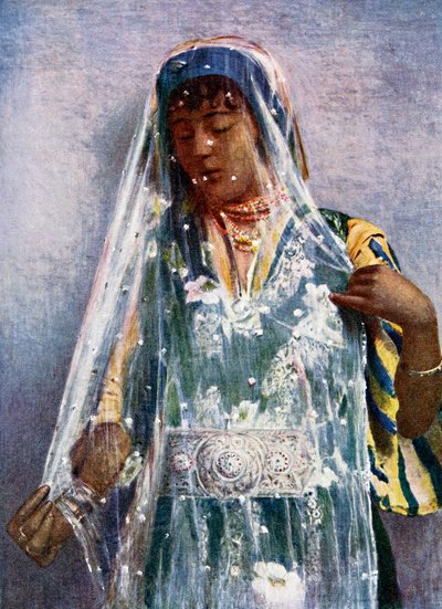 An Arab bride by E Frechon