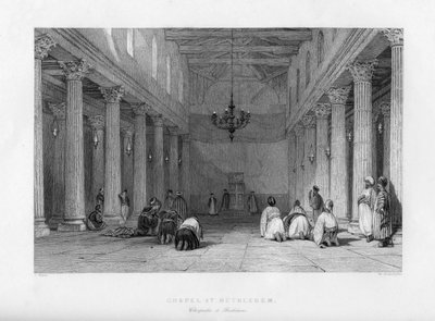 A Chapel in Bethlehem, Israel by E. Redclyffe