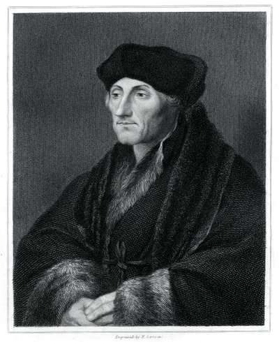 Desiderius Erasmus, Renaissance humanist by E. Scriven