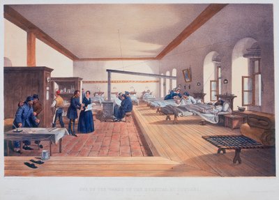 Hospital ward, Scutari, Turkey by E Walker