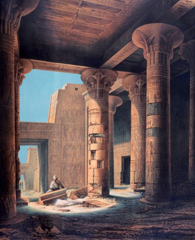 The Inner Temple, Philae, Egypt by E Weidenbach