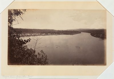 Chagres River from the Fort, Panama by Eadweard Muybridge